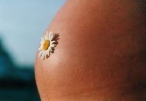 Ein Babybauch
